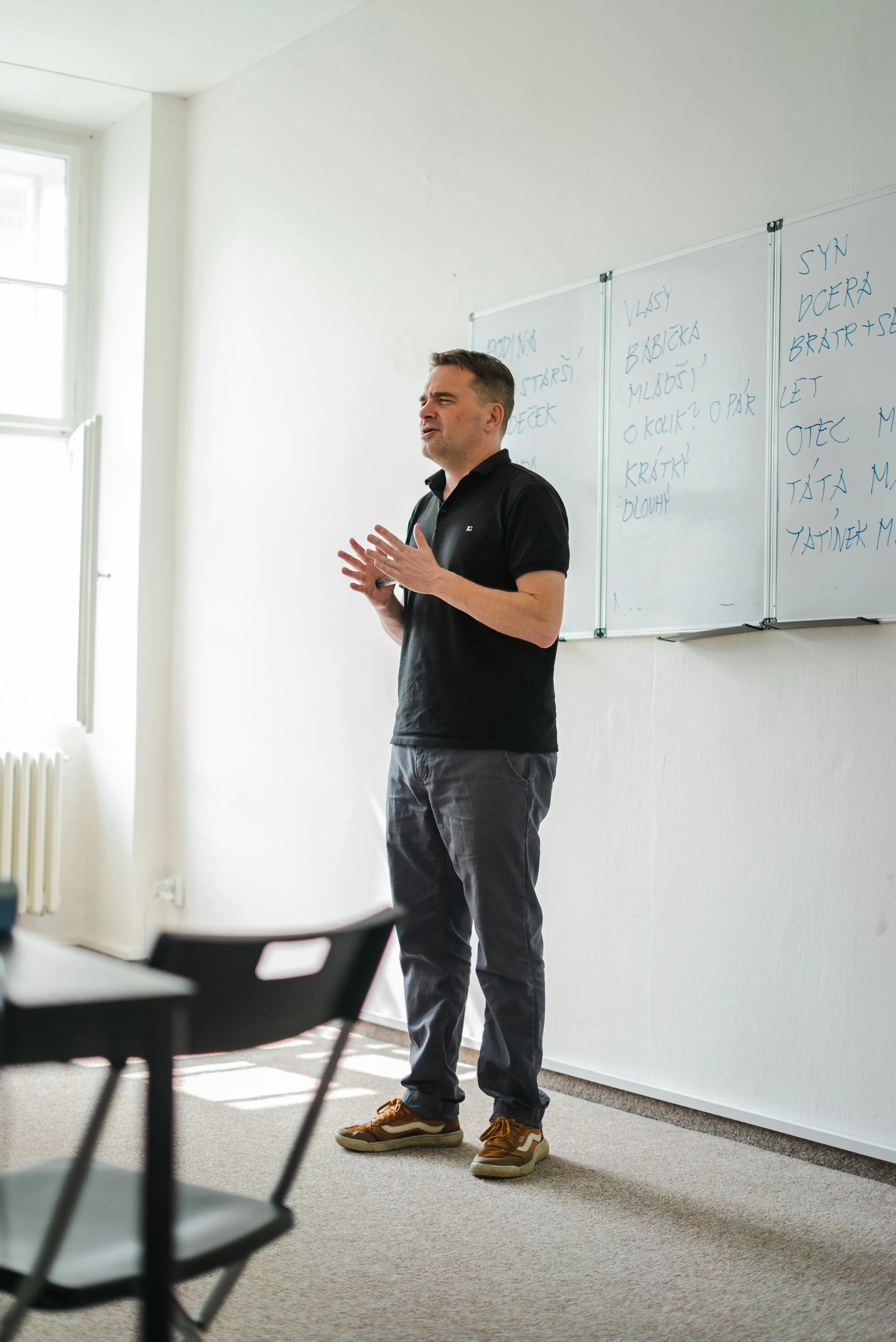 Coach erklärt Entwicklung einer Vision